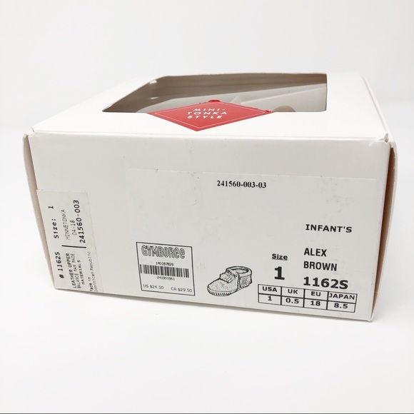 Minnetonka Brown Leather Moccasins - Picture 5 of 6